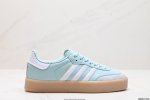 公司级阿迪达斯adidas Originals Samba Vegan Og桑巴舞系列绅士德训足球风百搭低帮休闲运动板鞋 货号:Id0438 尺码:36 36.