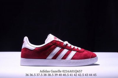 Adidas Gazelle Indoor Trainers 羚羊内训系列低帮复古百搭休闲运动德训风板鞋 Xm0216Q657