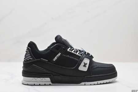 公司级全新lv路易威登louis Vuitton Trainer Sneaker Low休闲运动文化百搭板鞋 尺码:39-45 Id:Jfd355-Qj D - 点击图像关闭