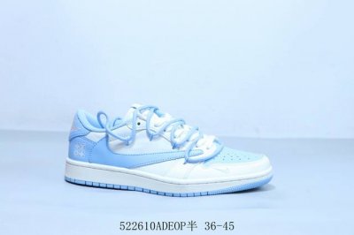 乔丹Air Jordan 1 Low Aj1 乔1低帮复古文化休闲运动篮球鞋 倒勾 绑带 货号 Fc1688-217 522610Adeop半 36-45