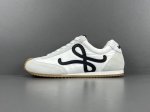 渠道优势， ！ 纯原版 罗意威 Loewe罗意威 Ballet Runner 2.0 小牛皮 圆头系带 低帮 生活休闲鞋 尺码 35 36 37 38 39 4