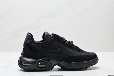 公司级Nike Air Max Waffle Racer Sp Triple Black 舒适防滑耐磨 低帮 生活休闲鞋 货号:Fv6946-301 尺码:36