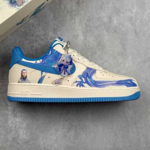 本地340 核心私 公司级Nike Air Force 1 '07 Low “哪吒联名——灵珠”空军一号 低帮运动休闲鞋 折边针车 工艺难度大 原楦头原纸板 原