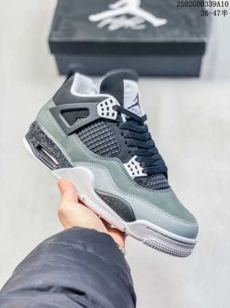 公司级带半码！ 耐克Nike Air Jordan 4 “Monsoon Blue” Aj4 乔4 迈克尔 乔丹 Aj4代 中帮复古休闲运动文化篮球鞋。秉承轻量 - 点击图像关闭
