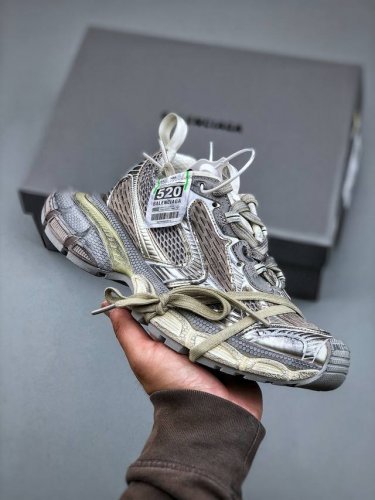 vg版本 法国高端奢侈品牌-巴黎世家Balenciaga 3Xl Sneakers 3+系列低帮复古阔型底姥爹风潮流百搭休闲慢跑鞋 尺码：35-46
