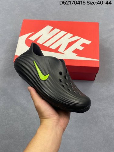 公司级Nike耐克Reactx Rejuven8男女休闲运动防水一脚蹬洞洞凉鞋 Hv5060 尺码：见图 编码：D5 415