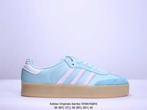 公司级Adidas Originals Samba 厚底休闲德训 adidas Originals Samba 诞生于上世纪 50 年代，最早从传奇的室内足球鞋