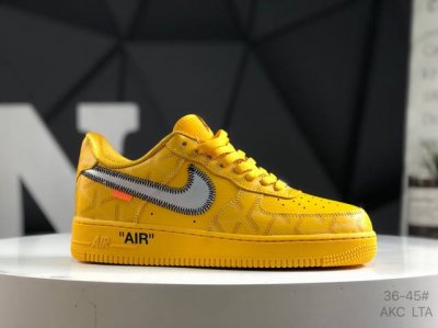 海外爆款限量发售！高端定制 耐克 Nike Air Force 1 '07 Low 戈雅联名--- 黄色银勾 高端定制 低帮休闲板鞋 定制鞋盒 大厂纯原品质出货