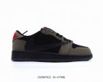 Fragment X Travis Scott X Air Jordan 1 Low 三方联名倒钩 性价比原盒出货 全新的三方联名低帮倒钩鞋面延续了黑脚趾设计，