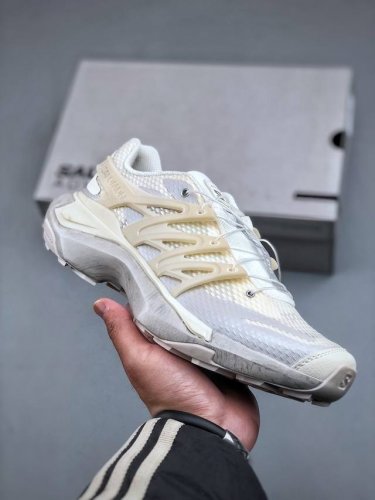 绿x版 Salomon萨洛蒙 Xt Pu.Re Advanced 舒适百搭减震透气 低帮 越野跑步鞋 男女同款 香草色 萨洛蒙潮流越野机能户外功能鞋 纯原外贸平