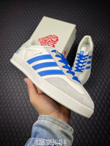 B 公司级Adidas Originals Samba Og Diy 桑巴舞系列 阿迪达斯 三叶草绅士德训足球风百搭低帮休闲运动板鞋 原装头层材料 用料绝不含糊