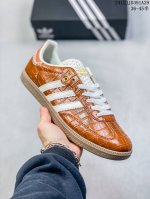 Adidas Originals 舒适百搭 防滑耐磨 低帮 板鞋 男女同款 米色 阿迪达斯三叶草 德迅足球风百搭低帮休闲运动板鞋 12Jjd391A29