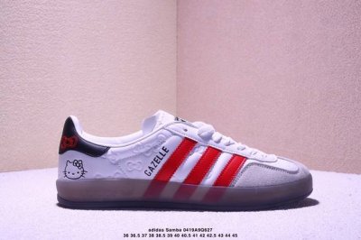 阿迪达斯Wales Bonner X Adidas Originals Samba pony Tonal 德训防滑耐磨 低帮 板鞋 Xm0419Q627
