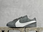 放店私 blazer City Low Lx 耐克2022新款大勾休闲鞋blazer开拓者低帮板鞋！ 货号：Av2253-300 灰色 码数：36 36.5 3