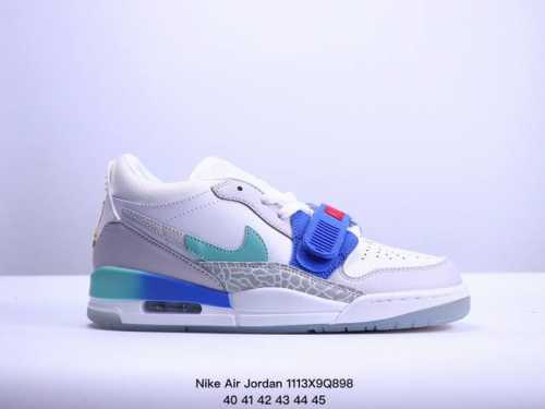 真标Nike Air Jordan Legacy 312 Low耐克乔丹三合一混合版本低帮文化休闲运动篮球鞋 货号:HQ1190-101 尺码:36-45 XM