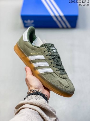 层公司级阿迪达斯Adidas Originals Gazelle Esquisite Gucci 德训 系列低帮复古百搭休闲运 号码：35-45半码 编码：05