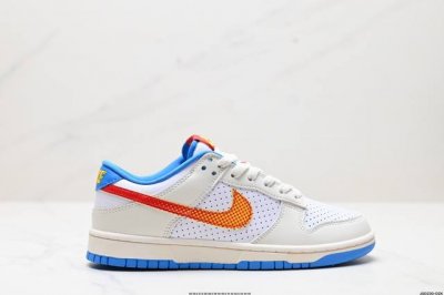 公司级耐克NIKE DUNK LOW 扣篮系列 解构抽绳复古低帮休闲运动滑板板鞋 采用脚感柔软舒适ZoomAir气垫 有效吸收滑板等极限运动在落地时带来的冲击力