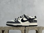 放店私 Nk Sb Dunk Low Kaws联名 绑带猪八黑勾 周年高端定制 低帮休闲板鞋 Yx5066-246 #定制鞋盒 大厂纯原品质出货 超高清洁度 皮