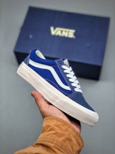 240支持放店 vans Premium Old Skool 高阶系列 重回复古街头巅峰 新款系列 马伯骞同款 张馨予同款 纯原复刻 抗疲劳鞋垫 由麂皮+帆布的