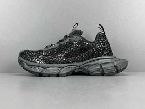 渠道优势 ！ 外贸版 巴黎世家 Balenciaga巴黎世家 3Xl 系带圆头 低帮 生活休闲鞋 尺码35-46 货号788819W3Xfn0120