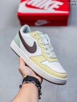 耐克 Nike Court Borough Low 低帮百搭透气休闲运动板鞋男女鞋 经典耐用的设计，兼顾舒适脚感和出众风范，演绎匠心之作。结构性的支撑贴合感结合
