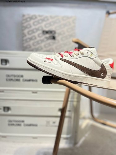 公司级头层皮乔丹Air Jordan 1 Low Aj1低帮系列篮球鞋 官方同步配色 原装级产物 #拒绝公底 立体鞋型 细节完美 高清洁度Fc1688 As76