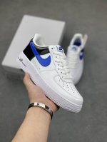 工厂套现 国庆特价 原本地200版本 Nike Air Force 1 '07 Low 空军一号低帮运动板鞋 蓝黑 Dq 70-400 尺码：36 36.5 3