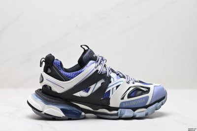 公司级巴黎世家 Balenciaga Sneaker Tess S.Gomma Maille White Orange 代 三代户外概念鞋 复古野跑 老爹鞋潮流