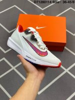 200 公司级耐克Nike Air Zoom Rival Fly 4超弹透气轻量跑步鞋鞋款搭载 Flyknit 材料 出众弹性 易于穿脱 采用React技术 轻