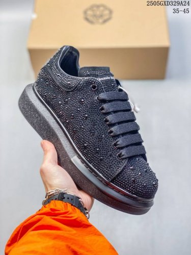 alexander Mcqueen 亚历山大麦昆 闪钻 水钻配色系列 市面高端版本 高端品质独家出货 各方面做工细节完全区别市场版本 原版私模大底 细节质感 无