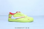 乔丹Air Jordan 1 Low Aj1 黄白蓝倒勾 乔1低帮复古文化休闲运动篮球鞋 货号 Dm7866-002 511520Adiyu半 36-46