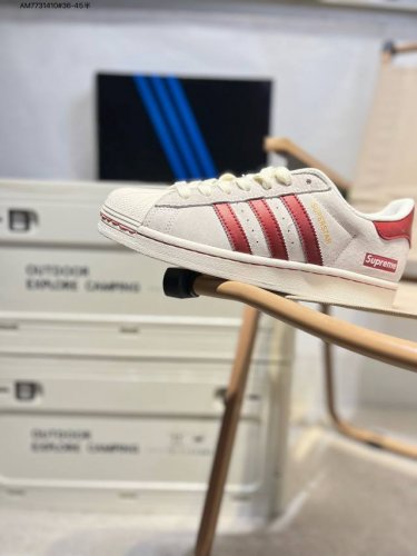 Supreme X Adidas Originals Superstar Al经典配色 经典贝壳头官网同步 实拍首发渠道正品订单 诠释市场最高工艺水平区别市面普