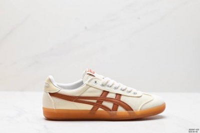 公司级亚瑟士 Onitsuka Tiger Tokuten 布面 复古低帮休闲跑鞋 实拍首发 Tokuten的灵感来源于80年代的室内用鞋 T-Toe前足补强设