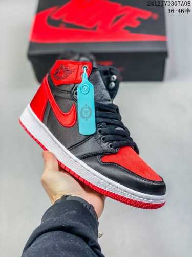 公司级 耐克 男女同款运动板鞋 Nike Air Jordan 1 Retro High Og 乔丹一代aj1 乔1 Aj1 篮球鞋复刻运动鞋。皮面高帮板鞋的设