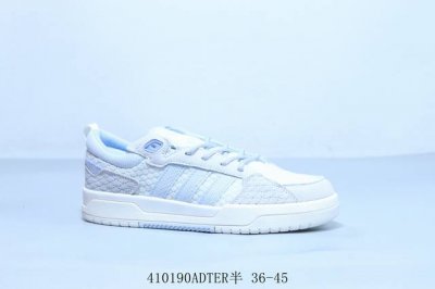 阿迪达斯Adidas三叶草 Courtbeat 84罗马系列低帮复古系带百搭休闲运动板鞋 白蓝 货号 Gz2582 410190Adter半 36-45
