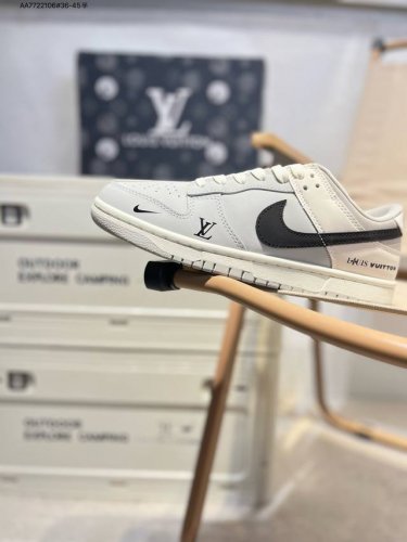 Nike Sb Dunk Low“Lv联名” 周年高端定制 低帮休闲板鞋 定制鞋盒 超高清洁度 皮料切割干净无任何毛边 细节完美Xy2026 Aa772 6#3