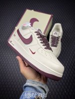 c 公司级 Nike Air Force 1 Low ‘07 “ Dream”白灰小勾低帮空军一号休闲板鞋 定制皮料 专属鞋盒 原楦原纸板 纯正空军版型 高清洁