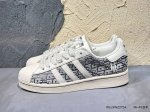 adidas Originals Superstar 全新配色 贝壳头休闲板鞋 独家控货 平台正单 全鞋百分百原材料 全鞋电脑针车 Logo针车间距针数原版一致