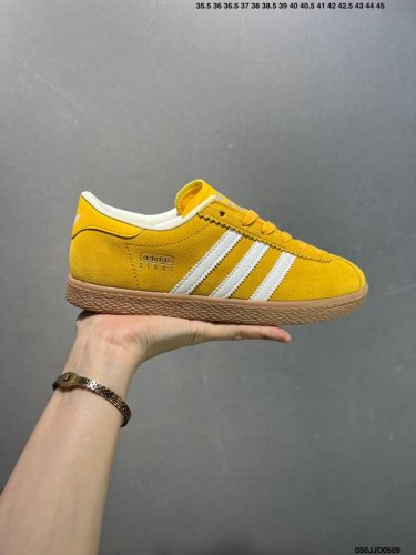 adidas Originals Stadt 阿迪达斯 舒适百搭 防滑耐磨 低帮 板鞋 货号:Ji6344 尺码:35.5 36 36.5 37 38 38.5