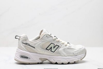真标New Balance Mr530系列复古老爹风网布跑步休闲运动鞋 #采用优质纤维革+透气网眼布材质材质 货号:Mr530Aa1 尺码:36 37 37.5