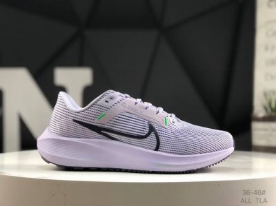 160 nike Zoom Pegasus 40 登月40代系列网面透气缓震疾速跑鞋 原档案数据开发纸版楦型 内里嵌入定型海绵 中底搭载前Zoom+全掌Reac