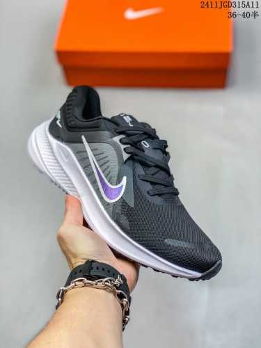 NIKE耐克男女QUEST 5网面透气轻便减震跑步 尺码：40-45半 36-40半 编码：11JGD315A11