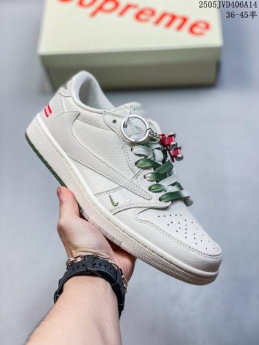 海外爆款限量发售！公司级 Travis Scott X Fragment Design X Jordan Air Jordan 1 Low Og Sp Supr