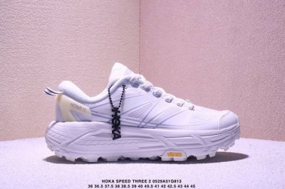 公司级Hoka Mafate Speed Three 2玛法特 超轻厚底轻量山地跑步鞋 货号:1141572 尺码:36 36.5 37.5 38 38.5 3