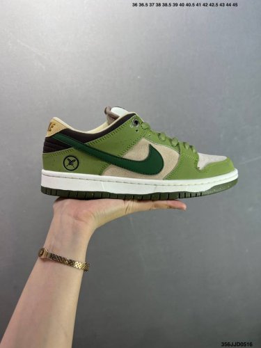 yuto Horigome X Nike Dunk Sb Low Asparagus 绿白 纯原大厂出品 极力推荐 原装头层材料 独家版型蒸餾加工 帶來的是更好