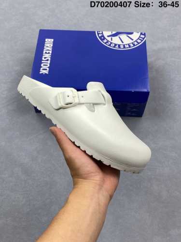 真标Birkenstock 休闲舒适 Eva 防滑皮质勃肯拖鞋 货号:151183 尺码:如图 D70200407