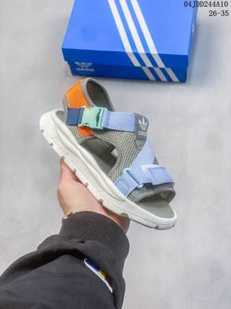Adidas阿迪达斯官网三叶草360 Sandal升级版爆款火热上市 采用魔术贴粘扣带设计更为方便穿脱。含双层开放式网眼鞋面 搭配超轻eva防滑耐磨鞋底搭载li - 点击图像关闭