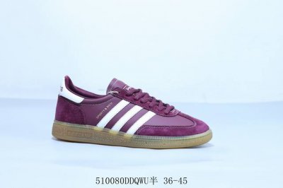 阿迪达斯 生胶 Adidas Spezial 复古休闲板鞋 全鞋采用猪八皮制作 牛筋耐磨大底 承载青春情怀的板鞋 货号 J P9 5 80Ddqwu半 36-4