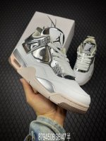 b 真标耐克Nike Air Jordan 4 Retro 迈克尔 乔丹Aj4代中帮复古休闲运动文化篮球鞋 货号:Aq9129-008 尺码:36 36.5 3
