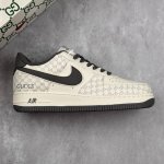 本地 核心私 Nike Air Force 1‘07 Low 古驰联名 经典灰花纹 空军一号低帮休闲板鞋 #定制皮料 定制鞋盒 配件齐全 原楦原纸板 纯正空军版